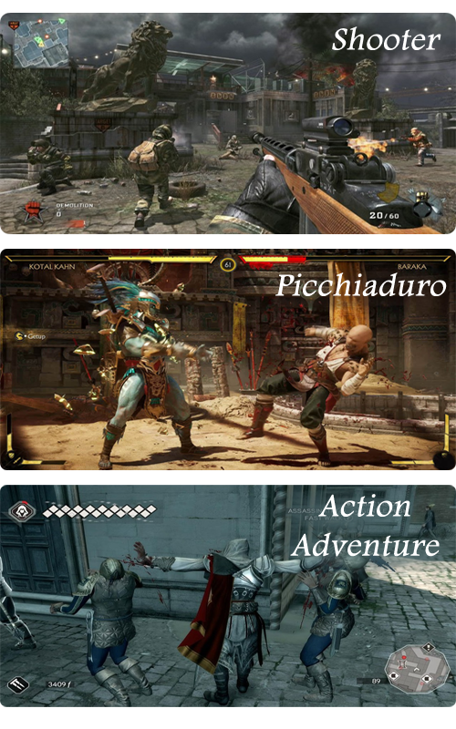 generi videogiochi violenti
videogame violento
Videogiochi
Aggressività
violenza
videogioco