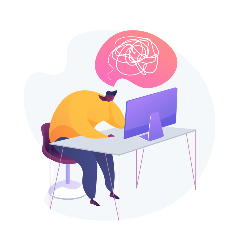 Stress digital overload
Digital overload
Sovraccarico di informazioni 
confuso