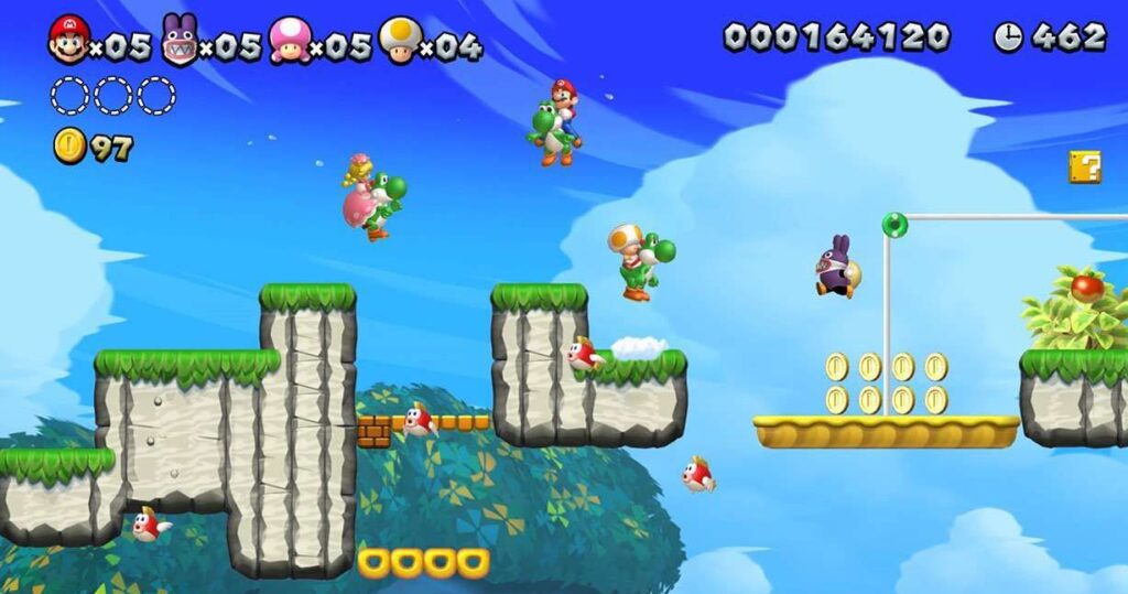 super mario
coordinazione oculo-manuale